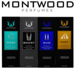 Montwood Action Series Perfume Sprays Deal (Pack of 4)