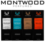 Montwood Essential Series Perfume Sprays Deal (Pack of 4)
