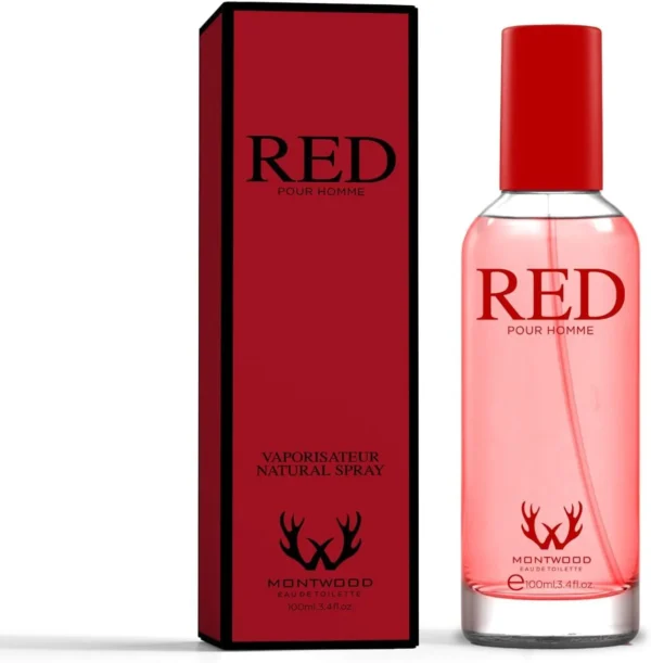 Montwood Red Pour Homme Perfume (100ml)