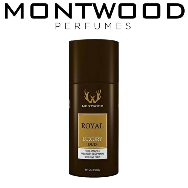 Montwood Royal Luxury Oud Perfume Spray (150ml)