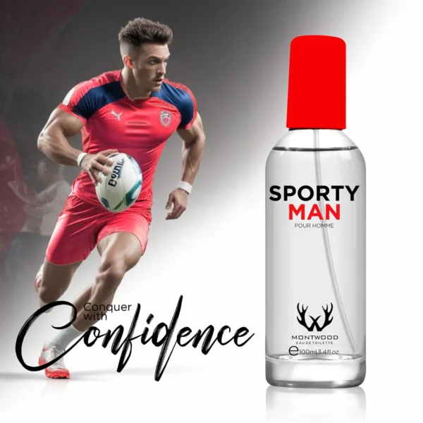 Montwood Sporty Man Pour Homme Perfume (100ml)